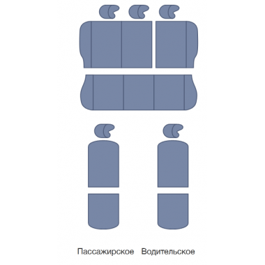 Чехлы из экокожи ромб на Skoda Rapid 1 (2012-2020) 40/60 без подлокотника Черный + красная строчка