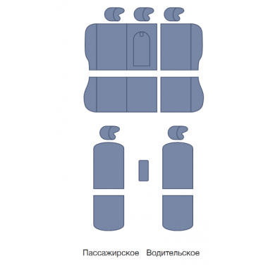Чехлы из алькантары на Toyota Land Cruiser Prado 120 (2002-2009) Черный + Черный