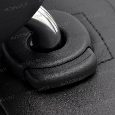 Чехлы из алькантары на Audi A1 Sportback (2010-2018) Черный + Коричневый